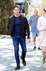 KELLY BROOK and Jeremy Parisi Out for Lunch in London 07/14/2020