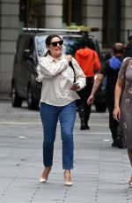 KELLY BROOK and LUCY HOROBIN Arrives at Global Studios in London 07/02/2020