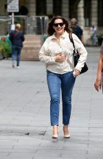 KELLY BROOK and LUCY HOROBIN Arrives at Global Studios in London 07/02/2020
