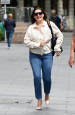 KELLY BROOK and LUCY HOROBIN Arrives at Global Studios in London 07/02/2020