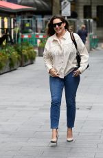 KELLY BROOK and LUCY HOROBIN Arrives at Global Studios in London 07/02/2020