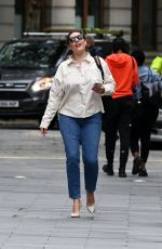 KELLY BROOK and LUCY HOROBIN Arrives at Global Studios in London 07/02/2020