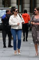 KELLY BROOK and LUCY HOROBIN Arrives at Global Studios in London 07/02/2020