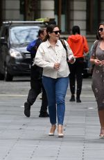 KELLY BROOK and LUCY HOROBIN Arrives at Global Studios in London 07/02/2020