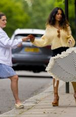 KELLY BROOK and PREEYA KALIDAS Out in London 06/29/2020