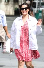 KELLY BROOK Arrives at Global Radio in London 07/03/2020