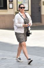 KELLY BROOK Arrives at Global Studios in London 07/22/2020