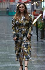 KELLY BROOK Leaves Global Radio in London 07/08/2020