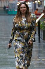 KELLY BROOK Leaves Global Radio in London 07/08/2020