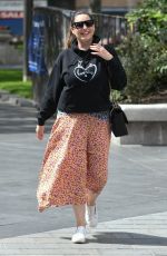 KELLY BROOK Leaves Global Radio in London 07/13/2020