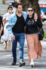 KELLY BROOK Leaves Global Radio in London 07/13/2020