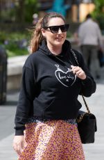 KELLY BROOK Leaves Global Radio in London 07/13/2020