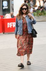 KELLY BROOK Leaves Heart Radio in London 07/21/2020