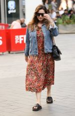 KELLY BROOK Leaves Heart Radio in London 07/21/2020