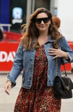 KELLY BROOK Leaves Heart Radio in London 07/21/2020