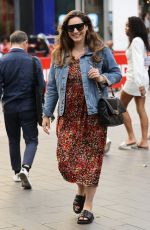 KELLY BROOK Leaves Heart Radio in London 07/21/2020