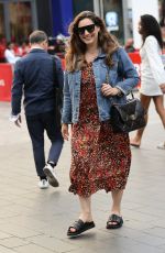 KELLY BROOK Leaves Heart Radio in London 07/21/2020