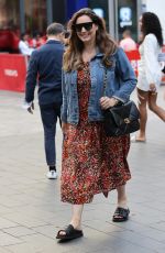 KELLY BROOK Leaves Heart Radio in London 07/21/2020