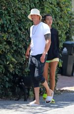 KELLY GALE and Joel Kinnaman Out in Venice Beach 07/15/2020