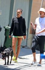 KELLY GALE and Joel Kinnaman Out in Venice Beach 07/15/2020