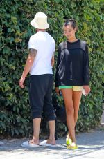 KELLY GALE and Joel Kinnaman Out in Venice Beach 07/15/2020