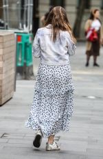 KELLY ROWLAND Leaves Gobal Radio in London 06/30/2020