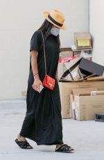 KELLY ROWLAND Wearing a Mask Out in Beverly Hills 06/30/2020