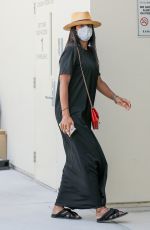 KELLY ROWLAND Wearing a Mask Out in Beverly Hills 06/30/2020