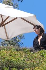 KENDALL JENNER and KOURTNEY KARDASHIAN on the Set of Their Reality Show in Malibu 07/14/2020