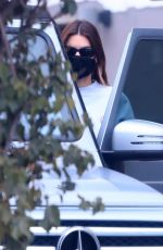 KENDALL JENNER Leaves Kate Somerville in West Hollywood 07/22/2020