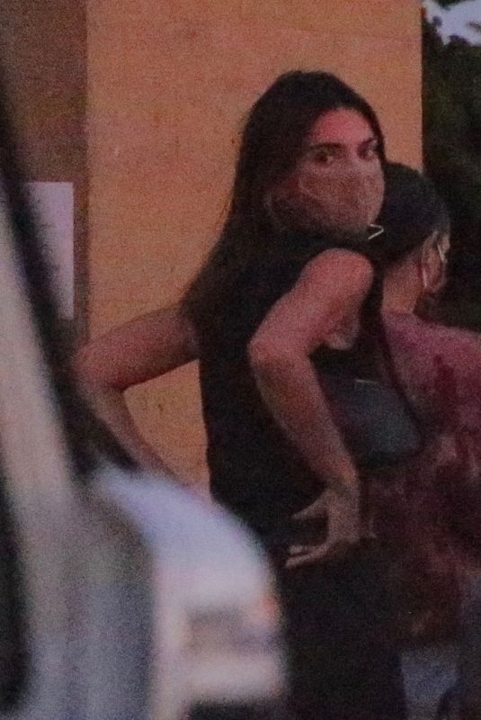KENDALL JENNER Leaves Nobu in Malibu 07/12/2020