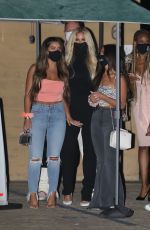 KIM and BRIELLE BIERMANN at Nobu in Malibu 07/21/2020