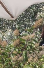 KIM KARDASHIAN on the Set of Keeping Up with the Kardashians in Malibu 07/22/2020