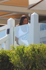 KIMA KARDASHIAN and MALIKA HAQQ at a Beach House in Malibu 07/08/2020