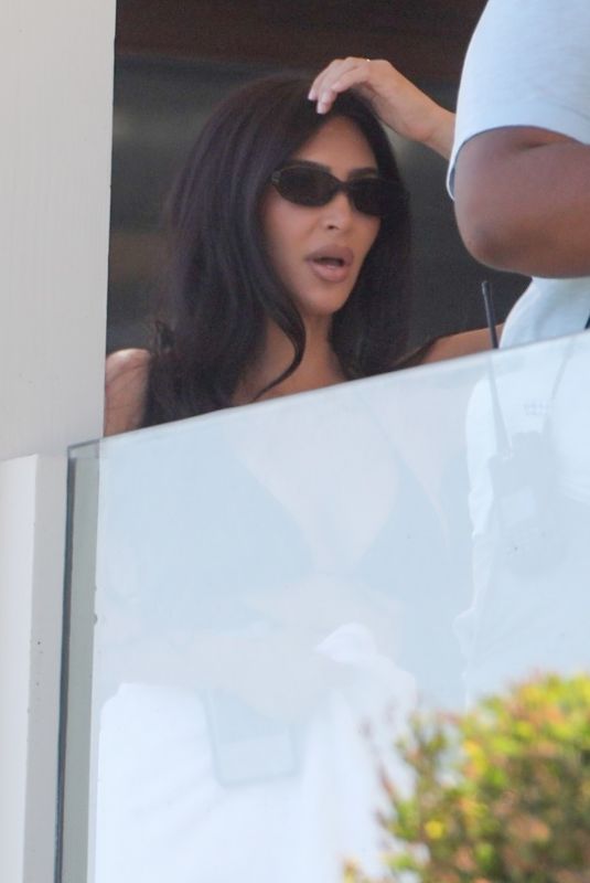 KIMA KARDASHIAN and MALIKA HAQQ at a Beach House in Malibu 07/08/2020