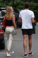 KIMBERLEY GARNER and Ollie Chambers Out on Kings Road in Chelsea 06/28/2020