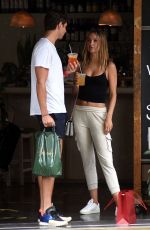 KIMBERLEY GARNER and Ollie Chambers Out on Kings Road in Chelsea 06/28/2020