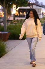 KOURTNEY KARDASHIAN and ADDISON RAE Leaves Taverna Tony in Malibu 07/29/2020