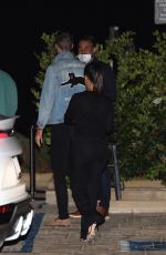 KOURTNEY KARDASHIAN Out for Dinner at Nobu in Malibu 07/17/2020