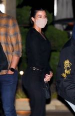 KOURTNEY KATDASHIAN and ADDISON RAE at Nobu in Malibu 07/17/2020