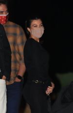 KOURTNEY KATDASHIAN and ADDISON RAE at Nobu in Malibu 07/17/2020