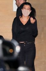 KOURTNEY KATDASHIAN and ADDISON RAE at Nobu in Malibu 07/17/2020
