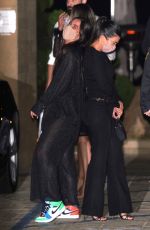 KOURTNEY KATDASHIAN and ADDISON RAE at Nobu in Malibu 07/17/2020