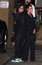 KOURTNEY KATDASHIAN and ADDISON RAE at Nobu in Malibu 07/17/2020