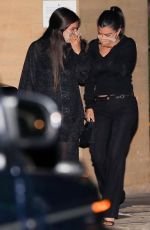 KOURTNEY KATDASHIAN and ADDISON RAE at Nobu in Malibu 07/17/2020