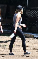 KRISTEN BELL Inspecting Site of Her New Home in Los Feliz 07/17/2020