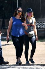 KRISTEN BELL Inspecting Site of Her New Home in Los Feliz 07/17/2020