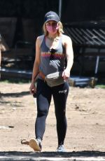 KRISTEN BELL Inspecting Site of Her New Home in Los Feliz 07/17/2020