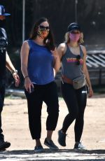 KRISTEN BELL Inspecting Site of Her New Home in Los Feliz 07/17/2020