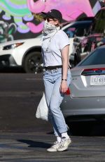 KRISTEN STEWART Out Shopping in Los Feliz 07/09/2020